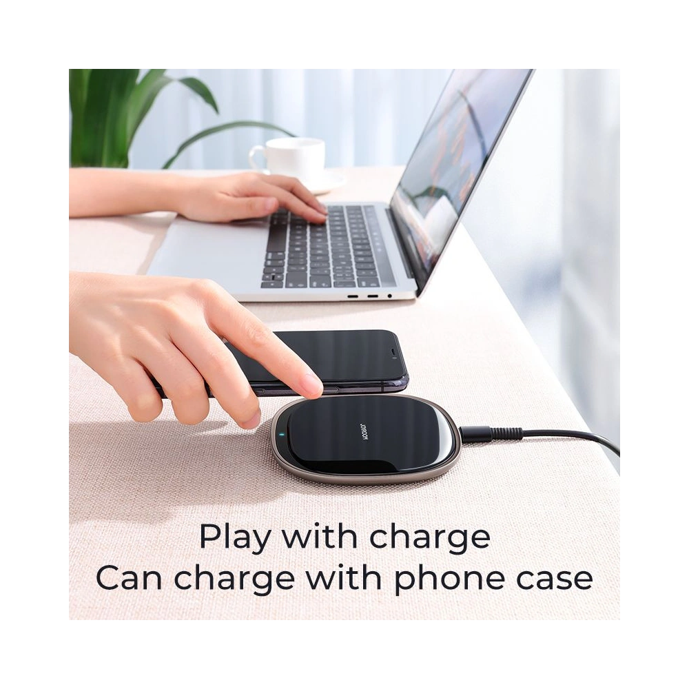 Ładowarka bezprzewodowa Joyroom JR-A23 Square Wireless Charger 15W Black