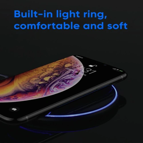 Kup Încărcător wireless Joyroom JR-A23 Square Wireless Charger 15W Black - JYR005BLK - {ean13} - Sklep Home Screen