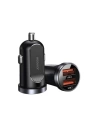 Joyroom Autoladegerät C-A09 2-Port Autoladegerät PD 30W QC 3.0 Schwarz