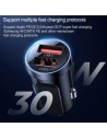 Kup Autós töltő Joyroom C-A09 2-portos autós töltő PD 30W QC 3.0 fekete - JYR006BLK - {ean13} - Sklep Home Screen