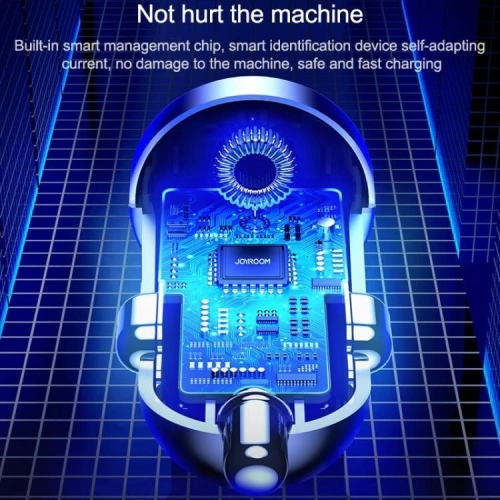 Kup Auto nabíječka Joyroom C-A08 2-portová nabíječka do auta PD 30W QC 3.0 černá - JYR007BLK - {ean13} - Sklep Home Screen