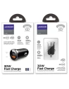Kup Joyroom Autoladegerät C-A08 2-Port Autoladegerät PD 30W QC 3.0 Schwarz - JYR007BLK - {ean13} - Sklep Home Screen