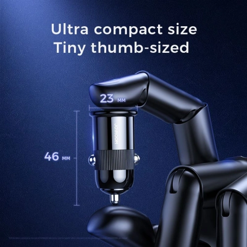 Buy Joyroom C-A06 2-port Car Charger 3.1A Black - JYR008BLK - {ean13} - Home Screen Store Europe