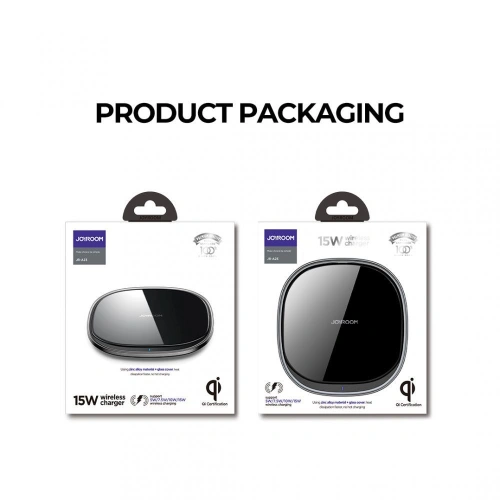 Kup Joyroom Drahtloses Ladegerät JR-A23 Square Wireless Charger 15W Weiß - JYR009WHT - {ean13} - Sklep Home Screen