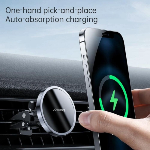 Kup Upevnění do auta Joyroom JR-ZS240 Magnetic MagSafe Vent Car Mount Black - JYR010BLK - {ean13} - Sklep Home Screen
