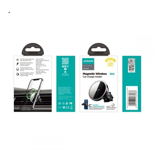 Kup Autó tartó Joyroom JR-ZS240 Magnetic MagSafe szellőzőautó tartó fekete - JYR010BLK - {ean13} - Sklep Home Screen