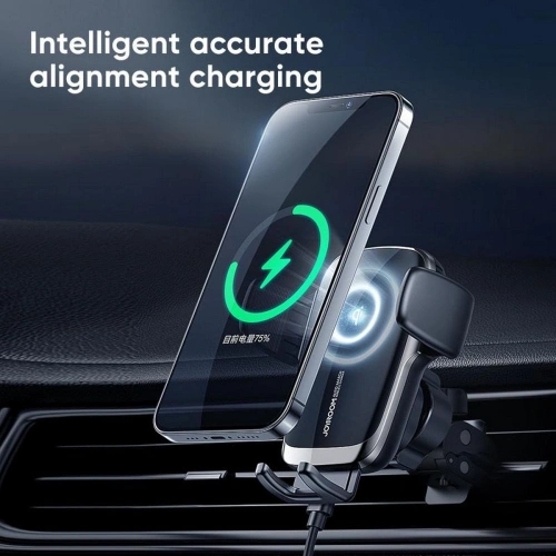 Kup Upevnění do auta s bezdrátovou nabíječkou Joyroom JR-ZS248 Vent Car Mount Wireless Charger Black - JYR011BLK - {ean13} - Sklep Home Screen