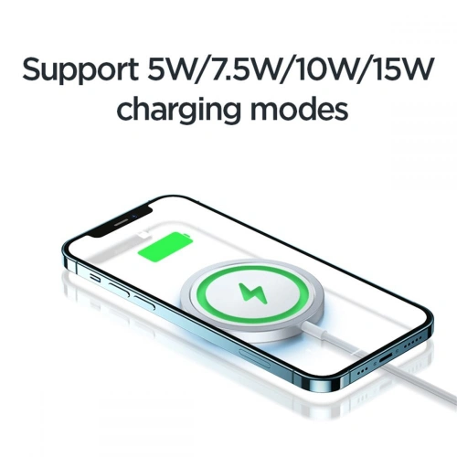 Kup Vezeték nélküli töltő Joyroom JR-A41 Magnetic MagSafe Wireless Charger 15W Ezüst - JYR013SLV - {ean13} - Sklep Home Screen