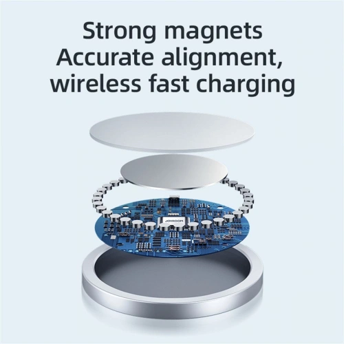 Kup Vezeték nélküli töltő Joyroom JR-A41 Magnetic MagSafe Wireless Charger 15W Ezüst - JYR013SLV - {ean13} - Sklep Home Screen
