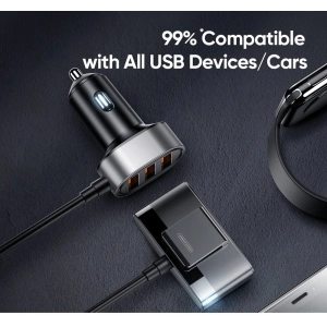 Kup Ładowarka samochodowa Joyroom JR-CL03 5-port USB Car Charger Black - JYR015BLK - {ean13} - Sklep Home Screen