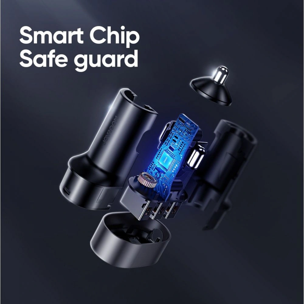 Ładowarka samochodowa Joyroom JR-CL03 5-port USB Car Charger Black