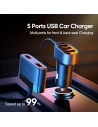Kup Joyroom Autoladegerät JR-CL03 5-Port USB Autoladegerät Schwarz - JYR015BLK - {ean13} - Sklep Home Screen