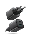 Joyroom Wandladegerät L-QP207 2-Port Wandladegerät PD 20W QC 3.0 Schwarz