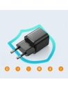 Kup Ładowarka sieciowa Joyroom L-QP207 2-port Wall Charger PD 20W QC 3.0 Black - JYR017BLK - {ean13} - Sklep Home Screen