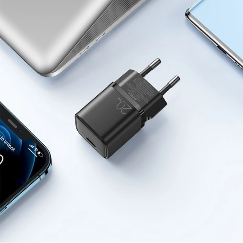 Kup Ładowarka sieciowa Joyroom L-P202 Wall Charger PD 20W QC 3.0 Black - JYR018BLK - {ean13} - Sklep Home Screen