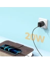 Kup Síťová nabíječka Joyroom L-P202 Nástěnná nabíječka PD 20W QC 3.0 Černá - JYR018BLK - {ean13} - Sklep Home Screen