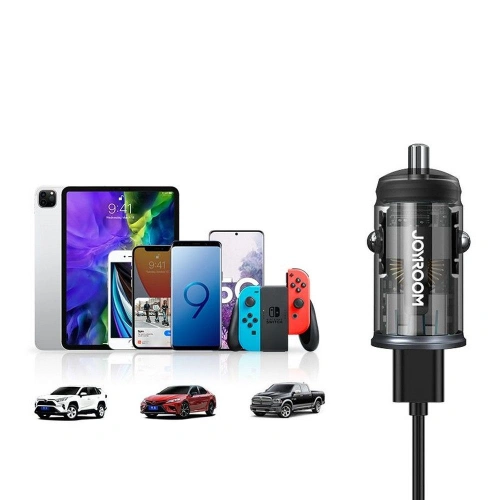 Kup Autonabíječka Joyroom C-A43 2-portová nabíječka PD 20W QC 3.0 šedá - JYR020GRY - {ean13} - Sklep Home Screen