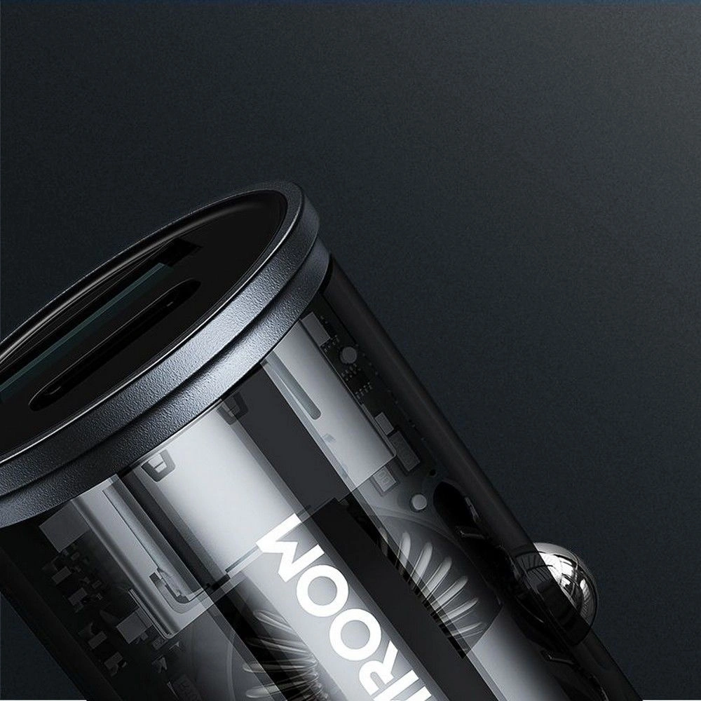 Ładowarka samochodowa Joyroom C-A43 2-port Car Charger PD 20W QC 3.0 Grey