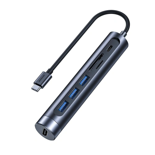 Kup Joyroom Adapter S-H112 USB 7in1 Dunkelgrau - JYR021GRY - {ean13} - Sklep Home Screen