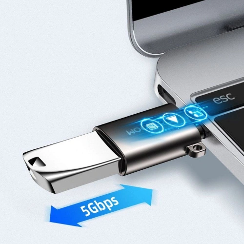 Kup Adapter Joyroom S-H151 USB-A - USB-C Fekete - JYR022BLK - {ean13} - Sklep Home Screen