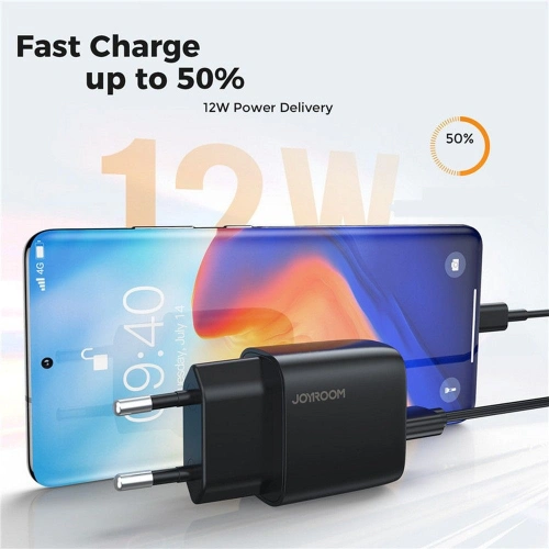 Kup Ładowarka sieciowa Joyroom L-2A123 2-port Wall Charger 2.4A 12W Black - JYR023BLK - {ean13} - Sklep Home Screen