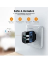 Kup Ładowarka sieciowa Joyroom L-2A123 2-port Wall Charger 2.4A 12W Black - JYR023BLK - {ean13} - Sklep Home Screen