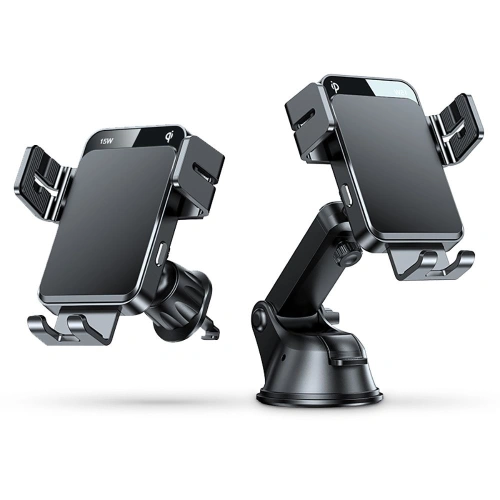 Kup Upevnění do auta s indukční nabíječkou Joyroom JR-ZS219 Car Mount Wireless Charger Set 15W Černé - JYR025BLK - {ean13} - Sklep Home Screen