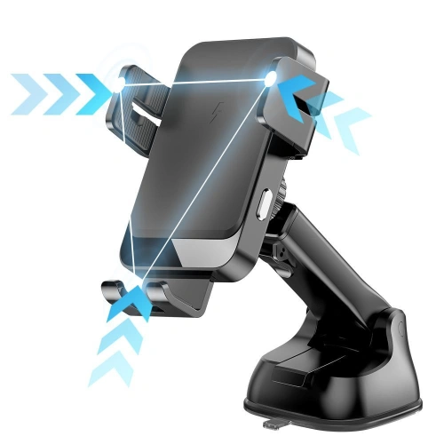 Kup Autós tartó indukciós töltővel Joyroom JR-ZS219 Autós tartó Vezeték nélküli töltő készlet 15W Fekete - JYR025BLK - {ean13} - Sklep Home Screen