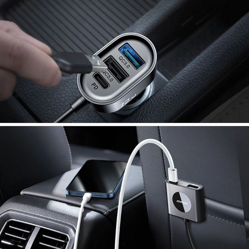 Kup Autós töltő Joyroom JR-CL05 5-portos USB autós töltő 72W Fekete - JYR026BLK - {ean13} - Sklep Home Screen