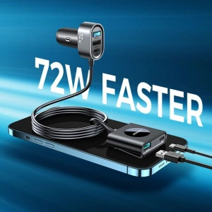 Kup Ładowarka samochodowa Joyroom JR-CL05 5-port USB Car Charger 72W Black - JYR026BLK - {ean13} - Sklep Home Screen