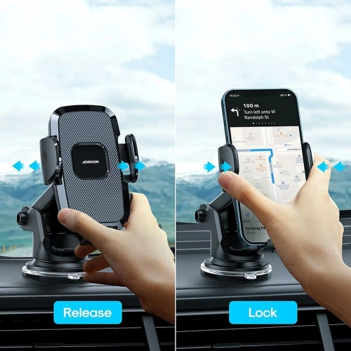 Buy Joyroom JR-ZS259 Dashboard Car Mount Black - JYR027BLK - {ean13} - Home Screen Store Europe