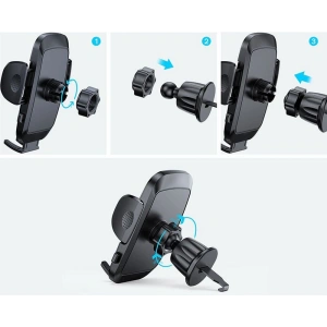 Kup Uchwyt samochodowy Joyroom JR-ZS259 Vent Car Mount Black - JYR028BLK - {ean13} - Sklep Home Screen