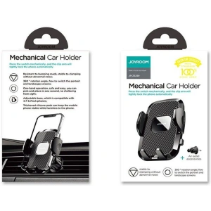 Kup Uchwyt samochodowy Joyroom JR-ZS259 Vent Car Mount Black - JYR028BLK - {ean13} - Sklep Home Screen