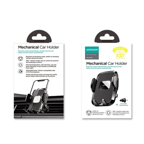 Kup Autós tartó Joyroom JR-ZS259 Vent Car Mount Fekete - JYR028BLK - {ean13} - Sklep Home Screen
