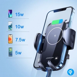 Kup Joyroom Autohalterung JR-ZS241 Air Vent Car Mount Wireless Charger 15W Schwarz - JYR029BLK - {ean13} - Sklep Home Screen