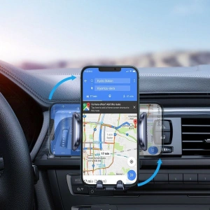 Kup Joyroom Autohalterung JR-ZS241 Air Vent Car Mount Wireless Charger 15W Schwarz - JYR029BLK - {ean13} - Sklep Home Screen