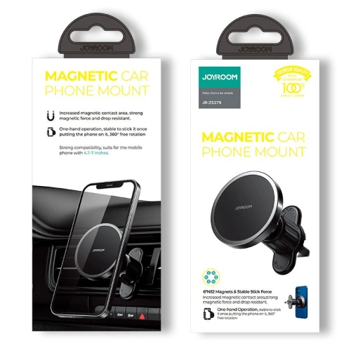 Kup Upevnění do auta Joyroom JR-ZS279 Magnetic MagSafe Držák do auta Černý - JYR031BLK - {ean13} - Sklep Home Screen