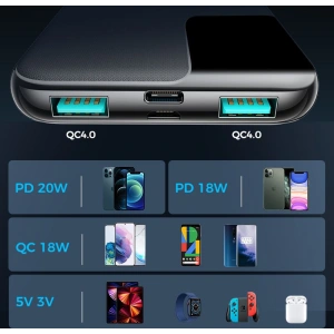 Powerbank Joyroom JR-QP190 20W 10000mah Black