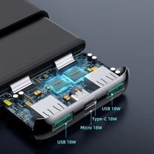 Powerbank Joyroom JR-QP190 Mini 20W 10000mah Black