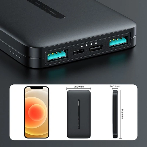 Kup Powerbank Joyroom JR-T012 10000mah Fekete - JYR034BLK - {ean13} - Sklep Home Screen