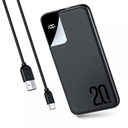 Kup Joyroom Powerbank JR-QP190 Plus 20W 20000mah Schwarz - JYR036BLK - {ean13} - Sklep Home Screen