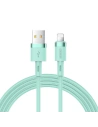 Cablul Joyroom S-1224N2 USB-A - Lightning 120cm Verde