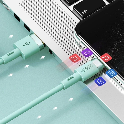 Kup Cablul Joyroom S-1224N2 USB-A - Lightning 120cm Verde - JYR039GRN - {ean13} - Sklep Home Screen