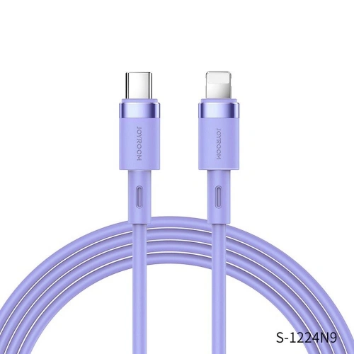 Kup Kabel Joyroom S-1224N9 USB-C - Lightning PD 20W 120cm fialový - JYR045PRP - {ean13} - Sklep Home Screen
