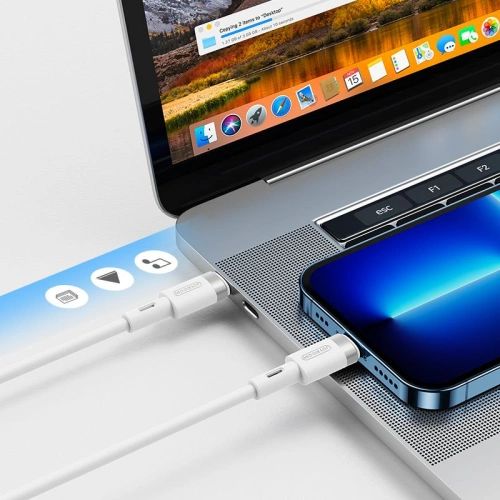 Kup Kabel Joyroom S-1224N9 USB-C - Lightning PD 20W 120cm Bílý - JYR044WHT - {ean13} - Sklep Home Screen
