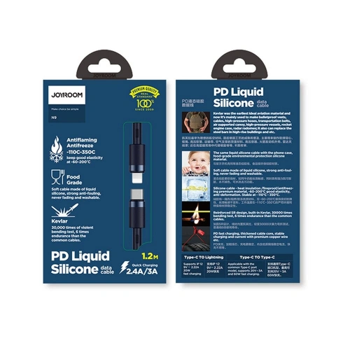 Kup Kabel Joyroom S-1224N9 USB-C - Lightning PD 20W 120cm modrý - JYR046BLU - {ean13} - Sklep Home Screen