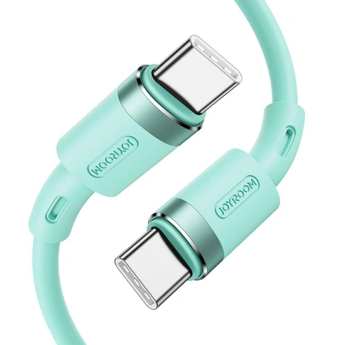 Kup Kábel Joyroom S-1230N9 USB-C - USB-C PD 60W 3A 120cm Zöld - JYR048GRN - {ean13} - Sklep Home Screen