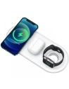 Vezeték nélküli töltő Joyroom JR-A27 3in1 Magnetic MagSafe Wireless Charger Fehér