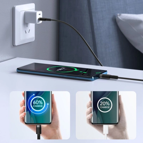Kup Kabel Joyroom S-1230N9 USB-C - USB-C PD 60W 3A 120cm Černý - JYR047BLK - {ean13} - Sklep Home Screen