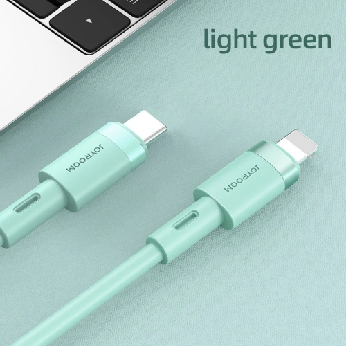 Kup Cablul Joyroom S-1224N9 USB-C - Lightning PD 20W 120cm Verde - JYR051GRN - {ean13} - Sklep Home Screen